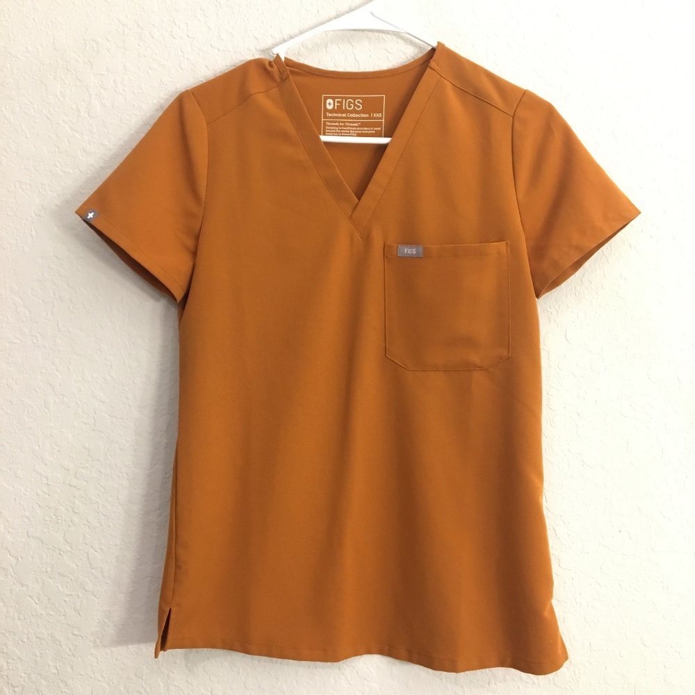 FIGS Catarina One-Pocket Scrub Top Atlantic Fall